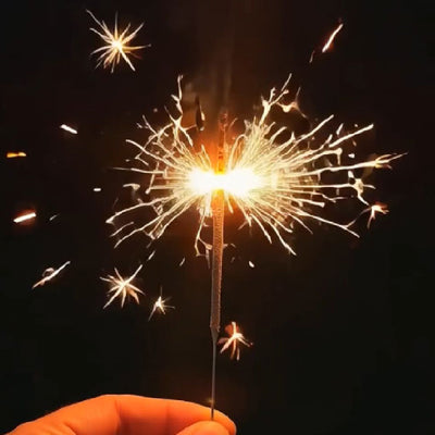 Large Gold Sparklers (5 Packs of 5)