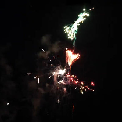 Silent Nite Roman Candle Cake (50 Shot)