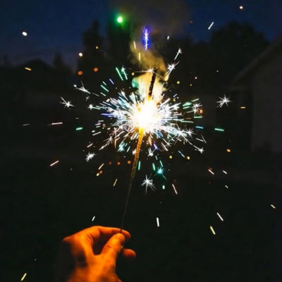 Large Coloured Outdoor Sparklers (5 Packs of 5)