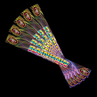 Large Coloured Outdoor Sparklers (5 Packs of 5)