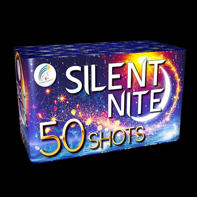 Silent Nite Roman Candle Cake (50 Shot)